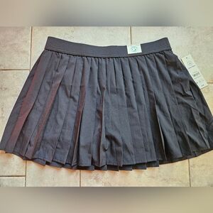 No Boundaries Black Pleated Tennis Skirt Skort
